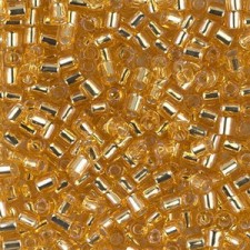 Miyuki delica beads 8/0 - Silver lined gold DBL-42
